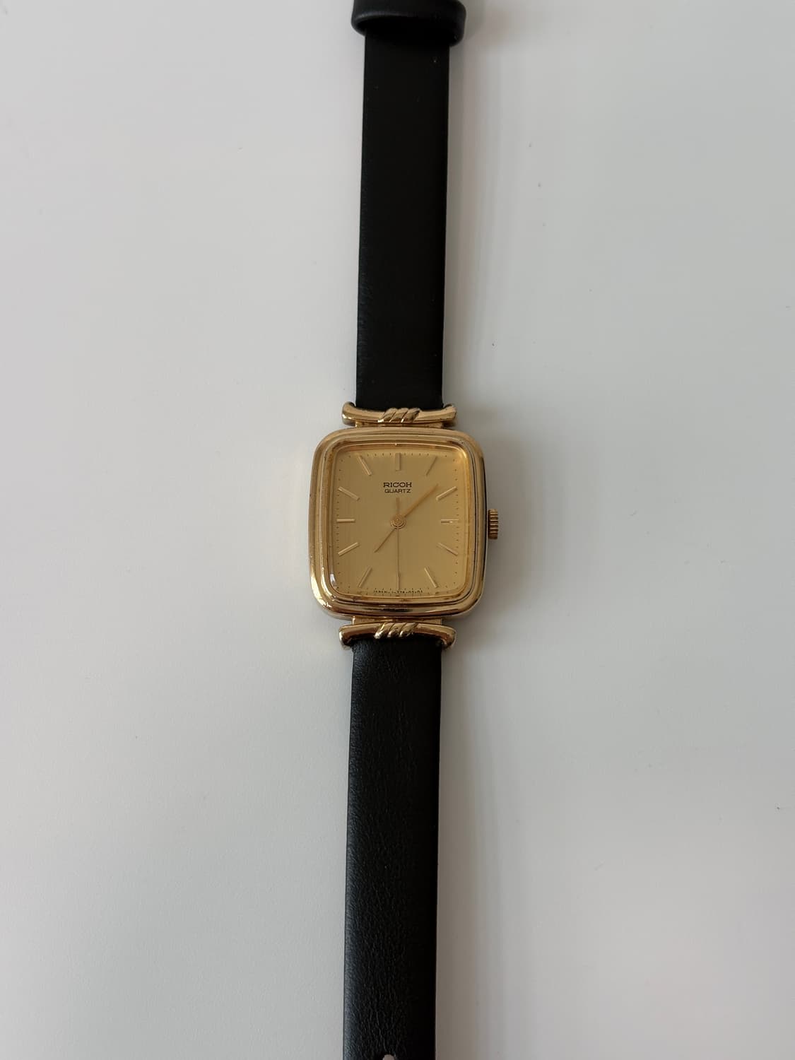 1980s Gold Square Ladies Quartz 상품이미지1