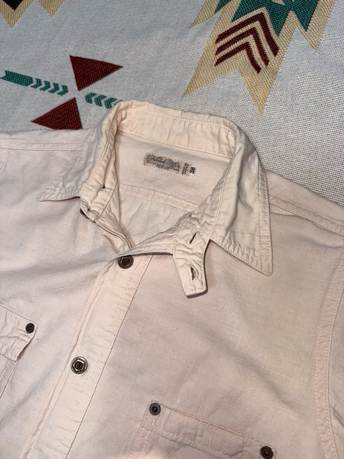 풀카운트 워커스 샴브레이 셔츠 38 상품이미지5