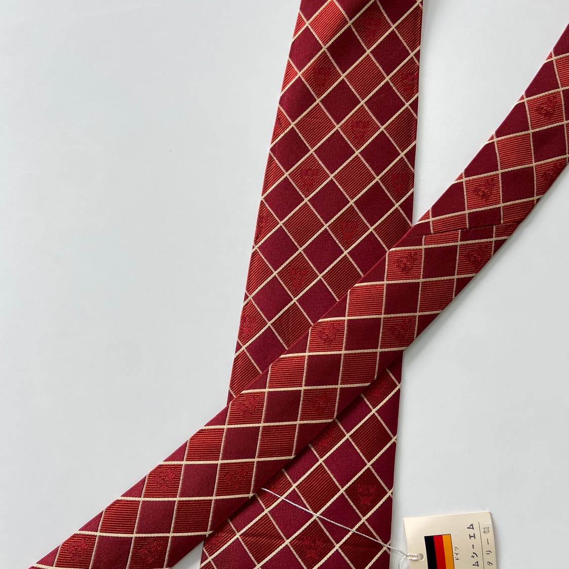 MCM 정품 명품 모노그램 넥타이 상품이미지4