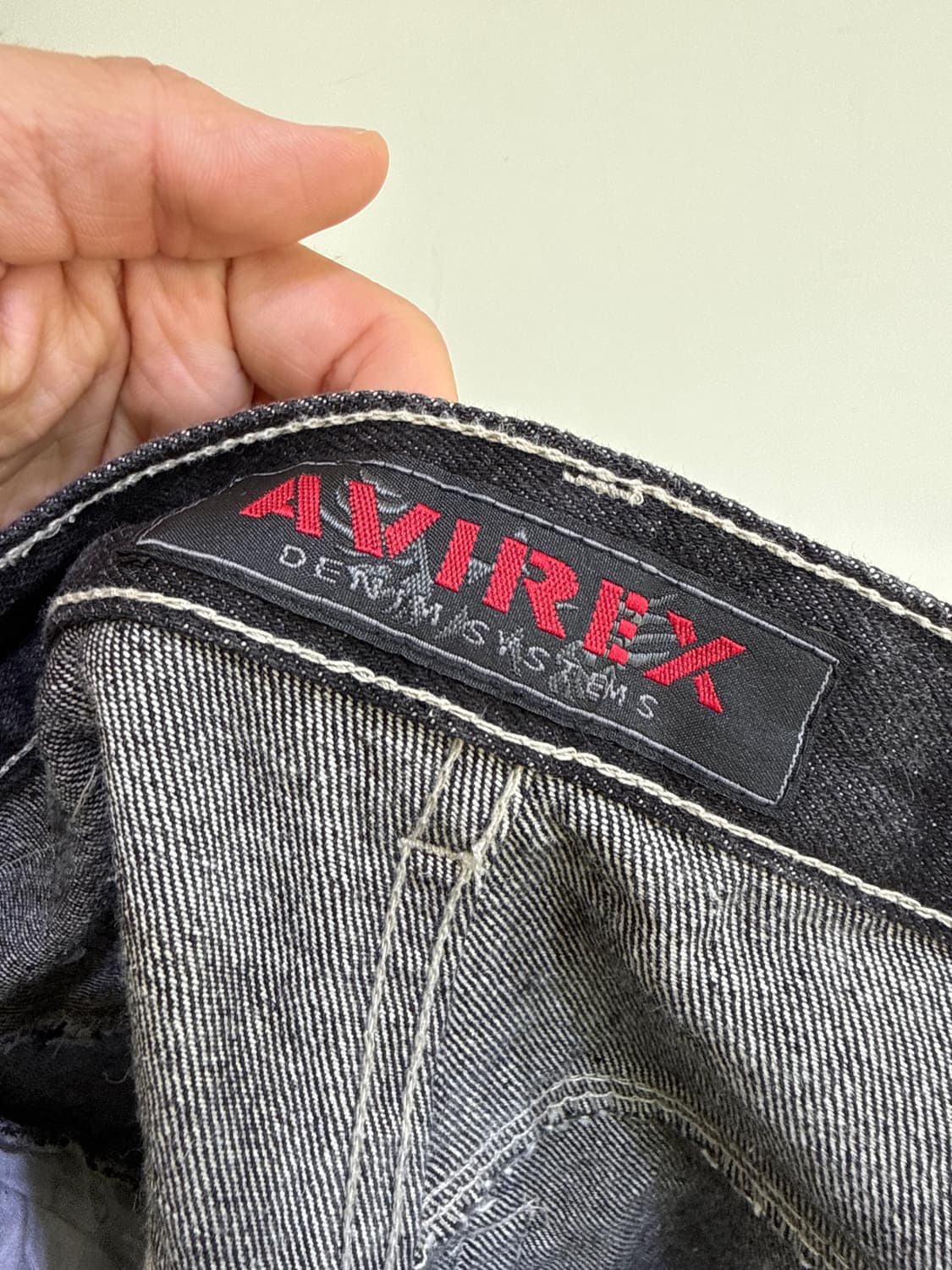빈티지 AVIREX 버뮤다 데님 쇼츠  상품이미지7