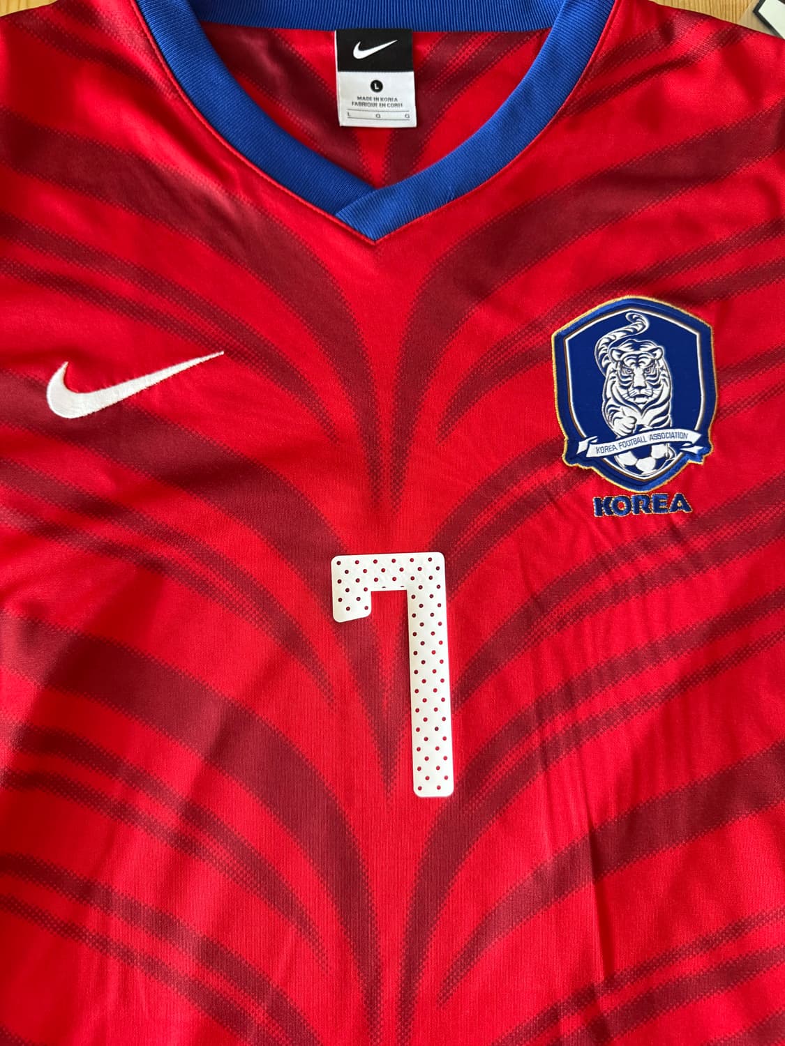 [L/100]2010 대한민국 국대 홈 박지성 410243-611 상품이미지3