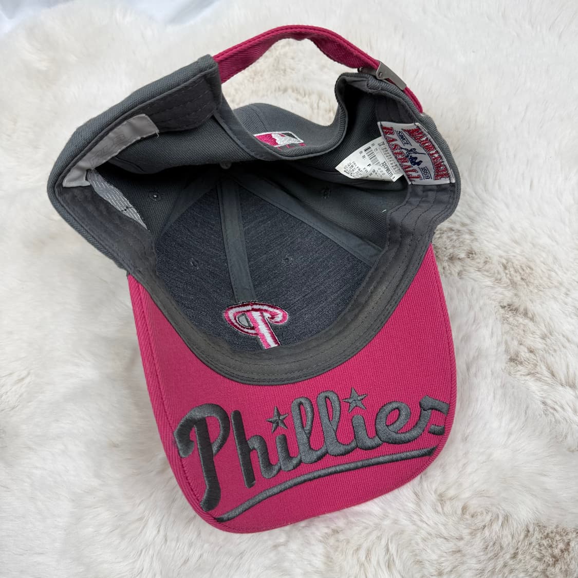 F) MLB 필라델피아 볼캡 핑크 상품이미지5