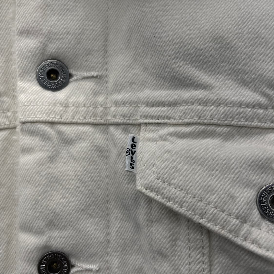 리바이스 타입 3 쉐르파 화이트 데님 트러커 자켓 상품이미지5