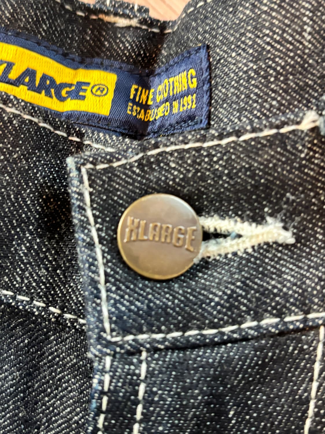 XLARGE 데님 반바지 30인치 상품이미지6