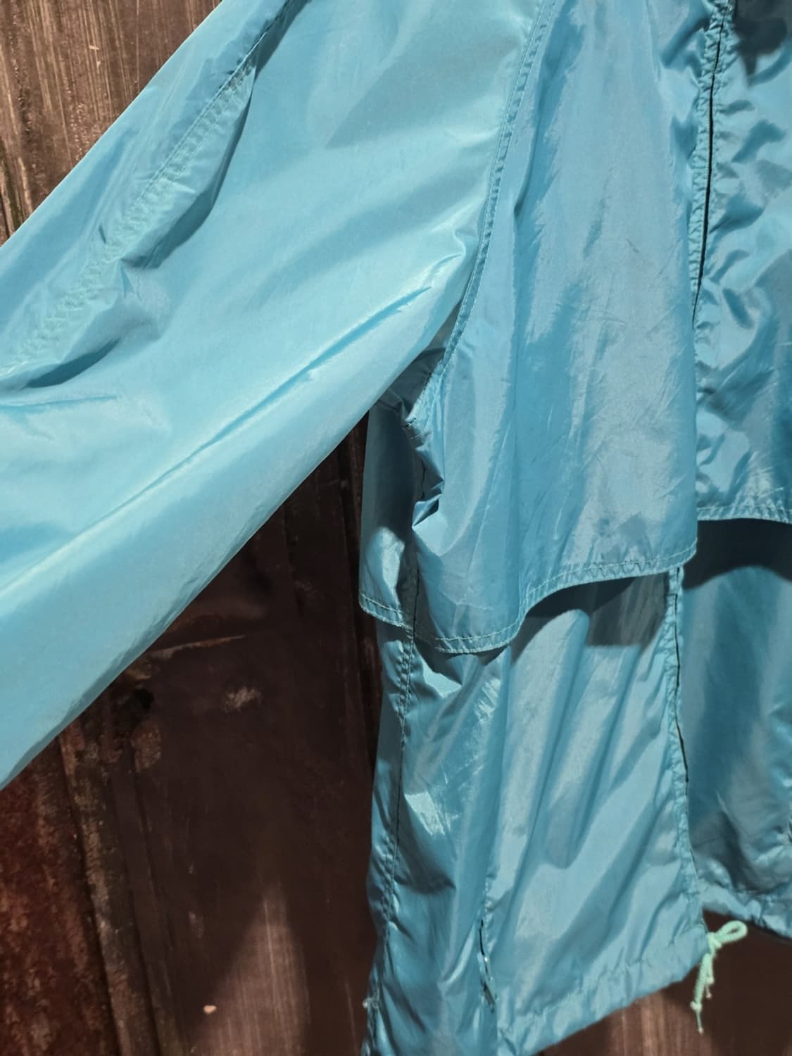 80s Eddie Bauer Teal Windbreaker Jacket 상품이미지3
