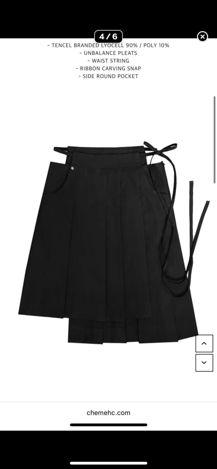 체메씨 ALLURING PLEATED SKIRT 상품이미지4