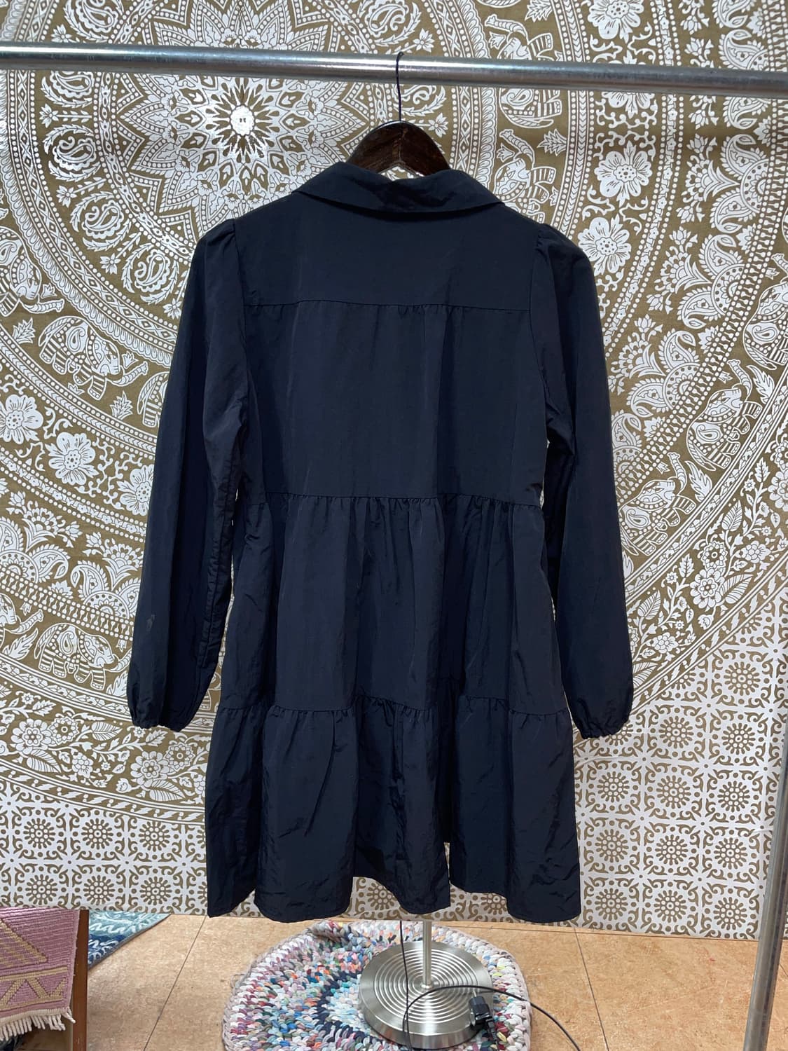 빈티지 여성 검정 셔츠 캉캉 원피스  상품이미지5