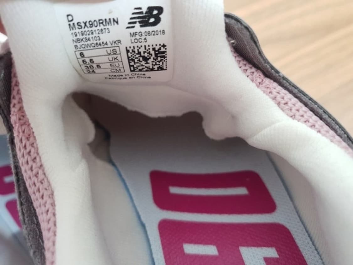 뉴발란스 X90 핑크 240 (msx90rmn) 상품이미지4