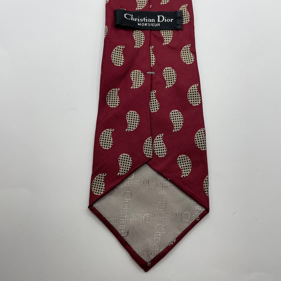 595) (Christian DIOR) 크리스찬 디올 패턴 넥타이 상품이미지4