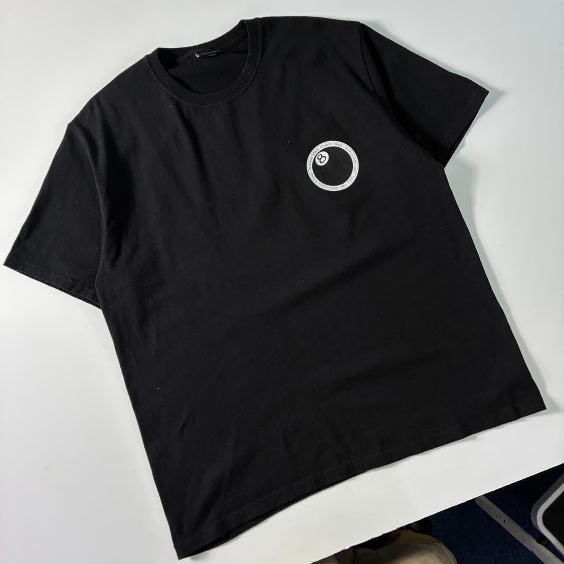 Stussy  스투시 8볼 닷 블랙 반팔티셔츠  상품이미지3
