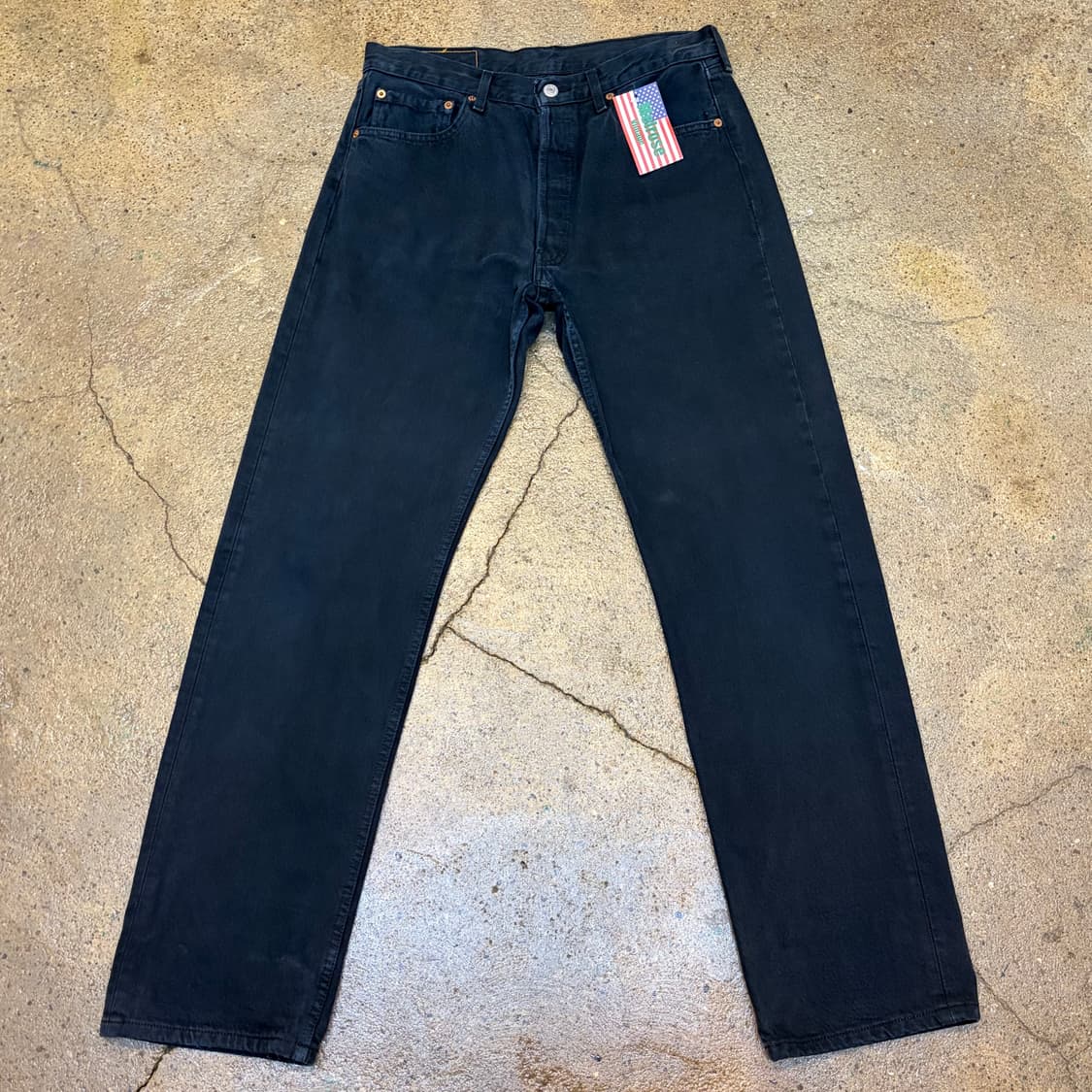 90s 빈티지 리바이스 501 블랙진 청바지 상품이미지1