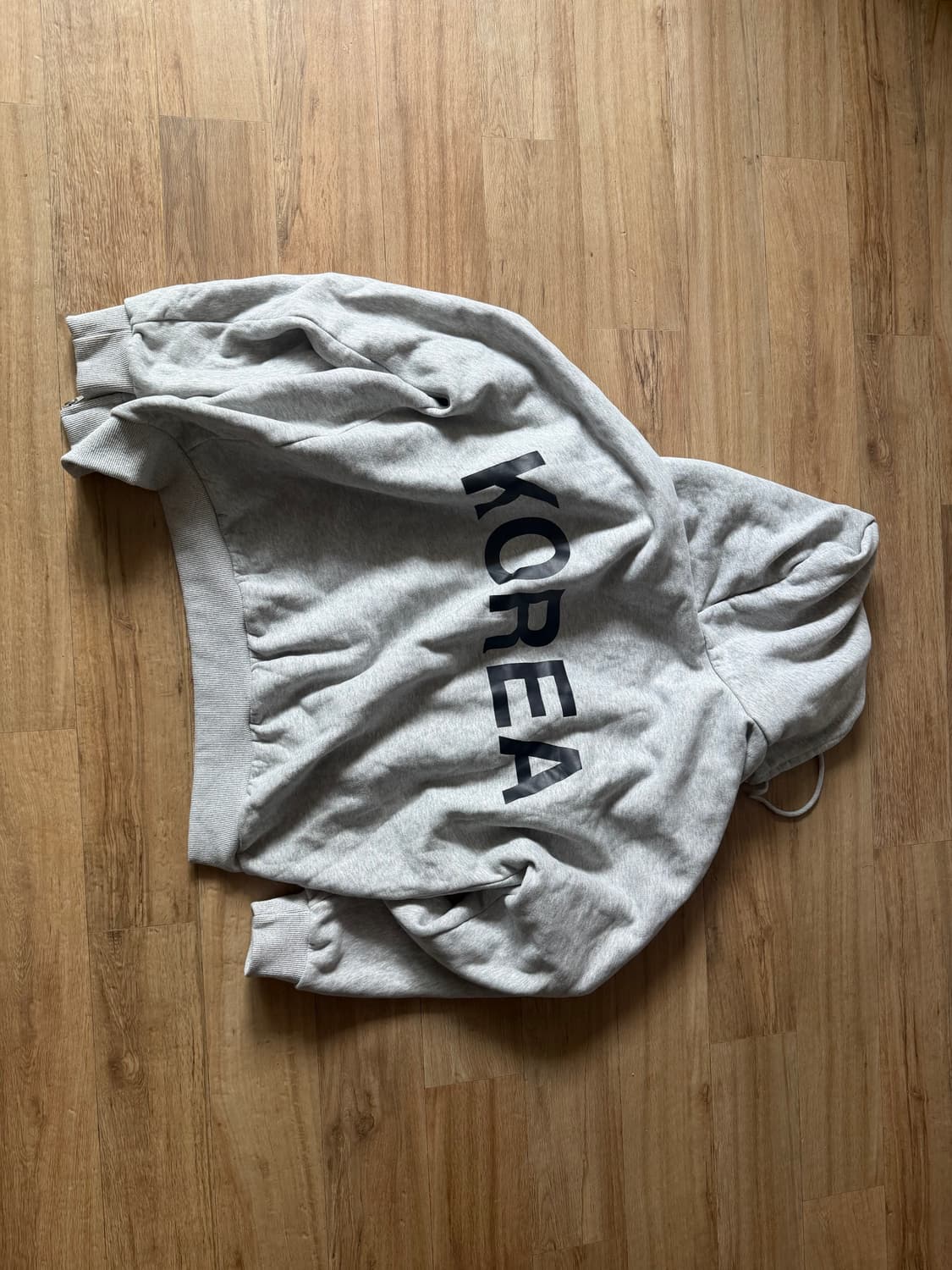 이지 HD-10 그레이 후드집업 SZNX 2사이즈 상품이미지3