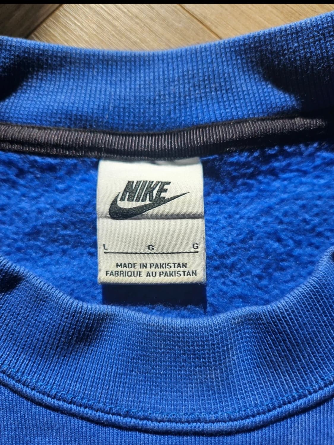 나이키 x 스투시 크루넥 게임 로얄 L 상품이미지2