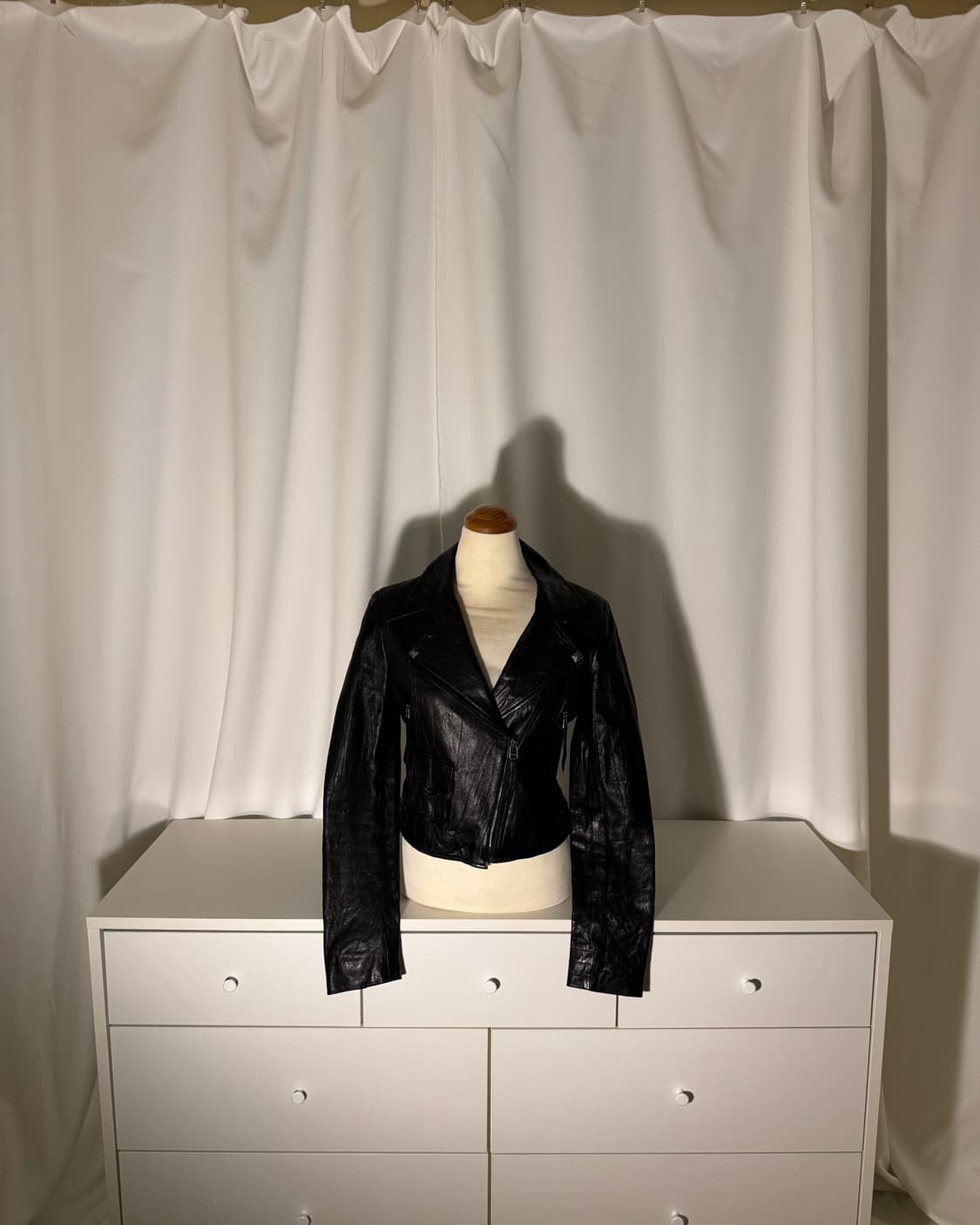 crop lambskin rider jacket 상품이미지1
