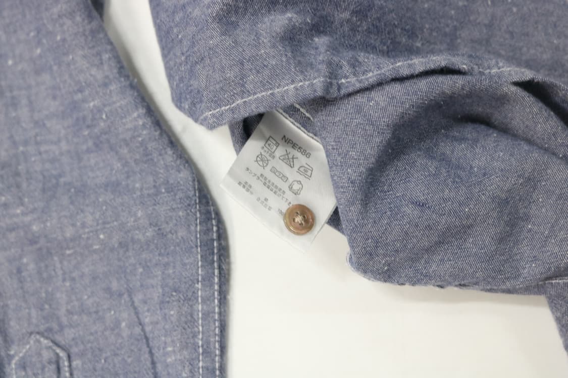 KANSAI JEANS 칸사이진즈 빈티지 블루 샴브레이 워크 셔츠 상품이미지9