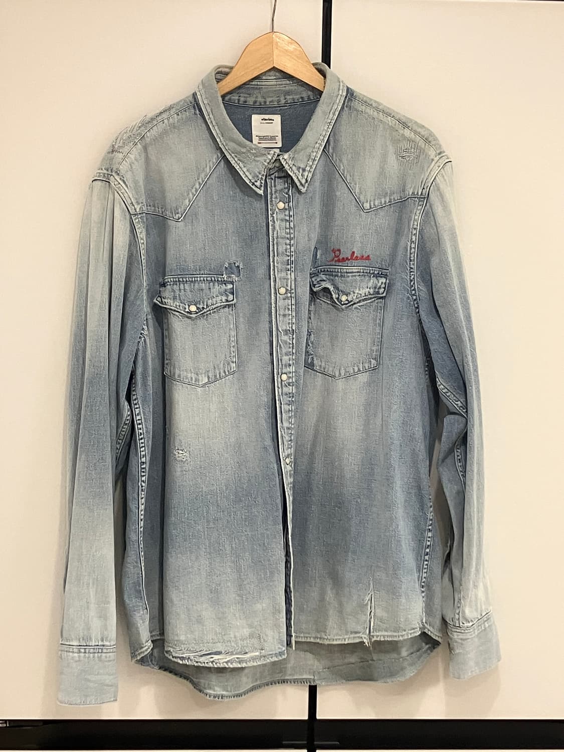 [4] 비즈빔 visvim 소셜스컬프쳐 셔츠 크래쉬 상품이미지1