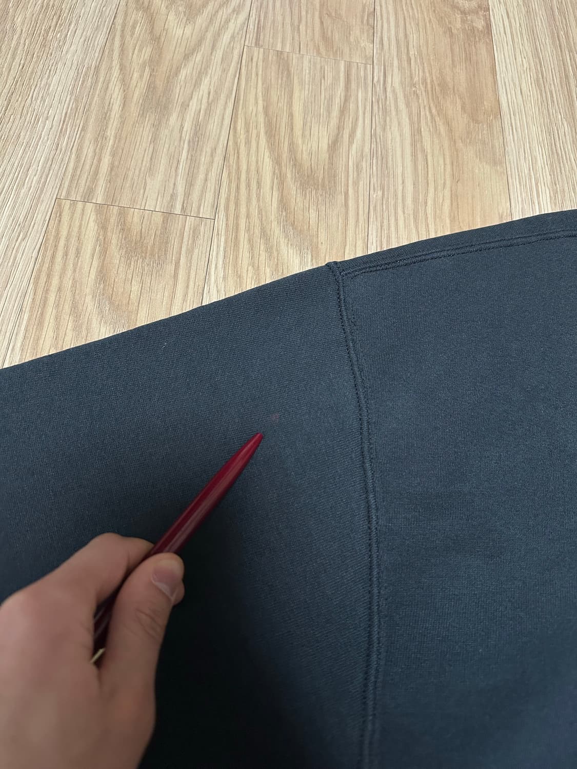 00s 빈티지 러셀 후드 그린 XL 선페이딩 상품이미지8