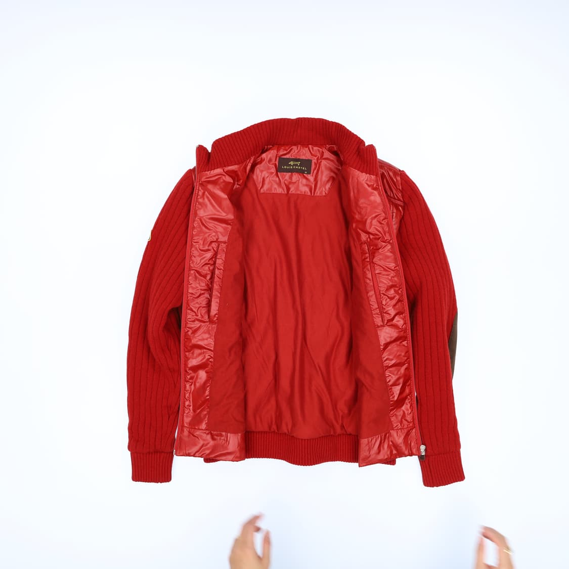 [95] 루이까스텔 울 방풍 니트점퍼 1209 H1 상품이미지3