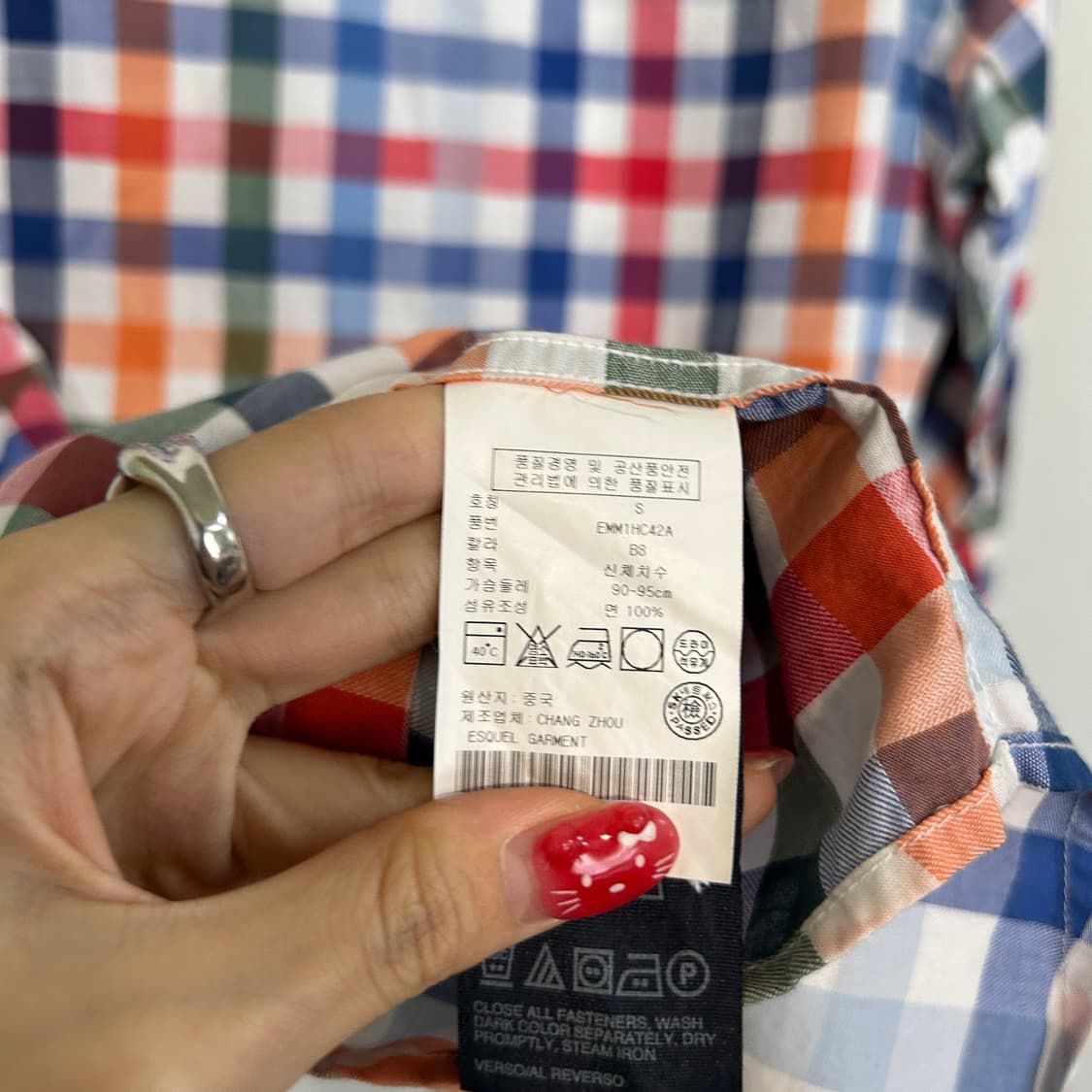 타미힐피거 남성 셔츠 S 새상품 상품이미지4