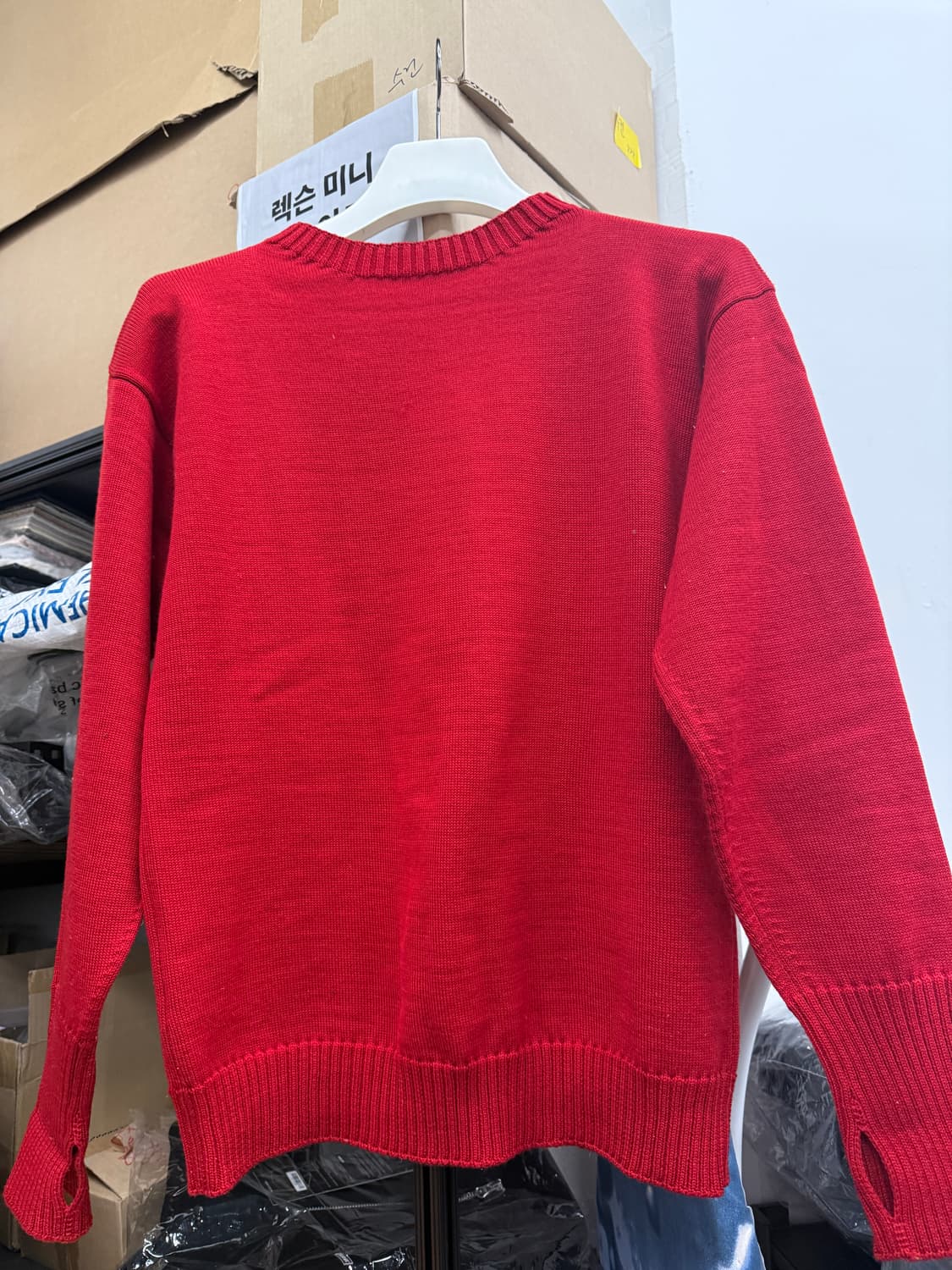 안데르센 안데르센 빨간 니트 M 9만5천원 상품이미지7