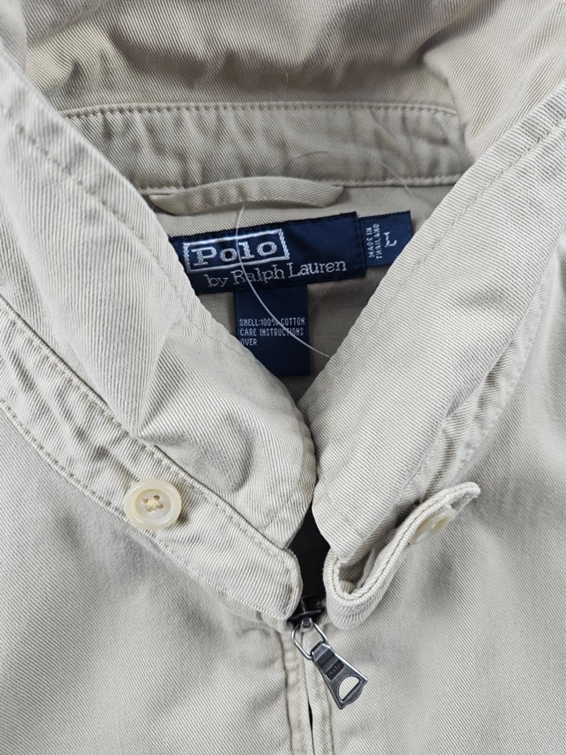 폴로랄프로렌 스윙탑 코튼쉘 블루종 자켓 ( L ) / 11017 상품이미지9