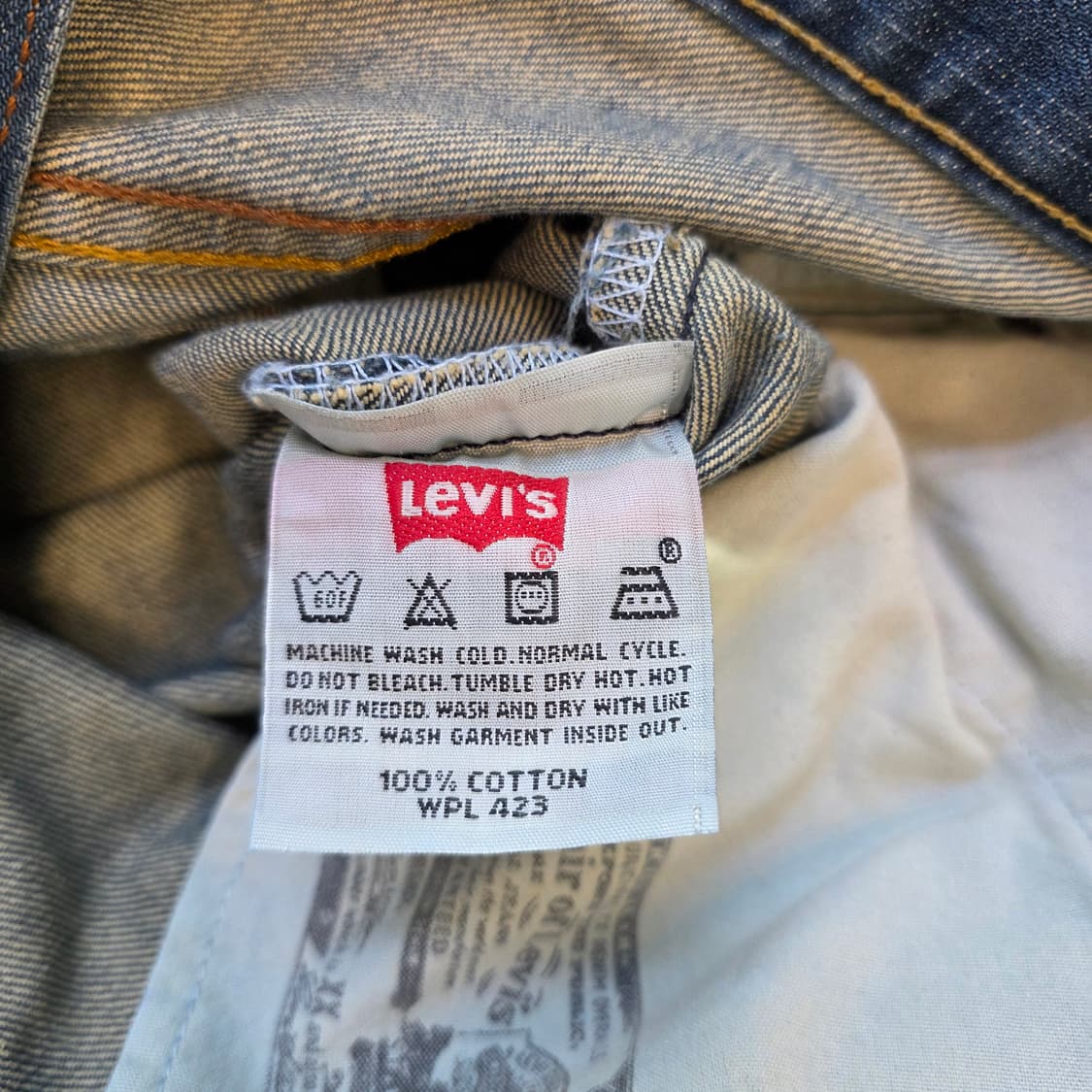 [W36L32]00s 리바이스 LEVIS 501 데님 팬츠 상품이미지4