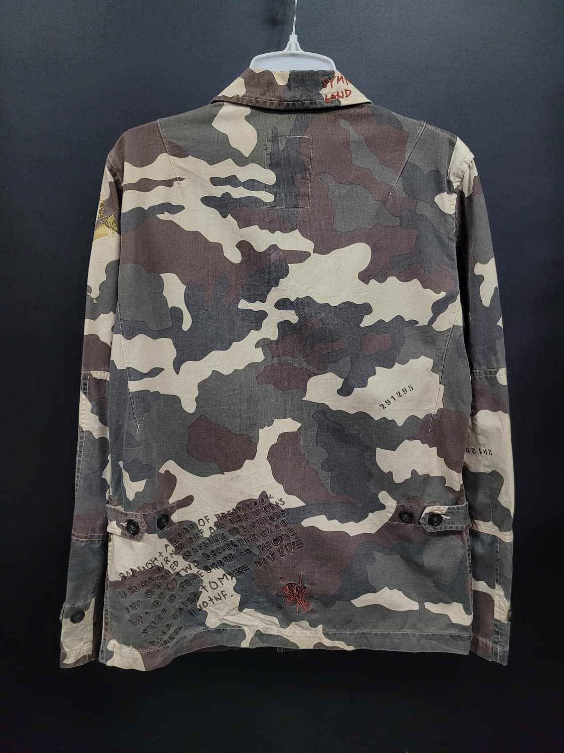 291295 HOMME 카모 워크자켓  상품이미지5