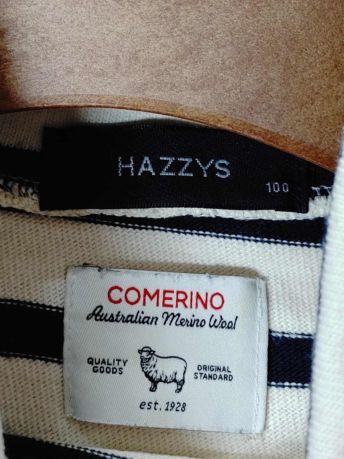 HAZZYS 헤지스 단가라디자인 목티(터틀넥) 상품이미지5