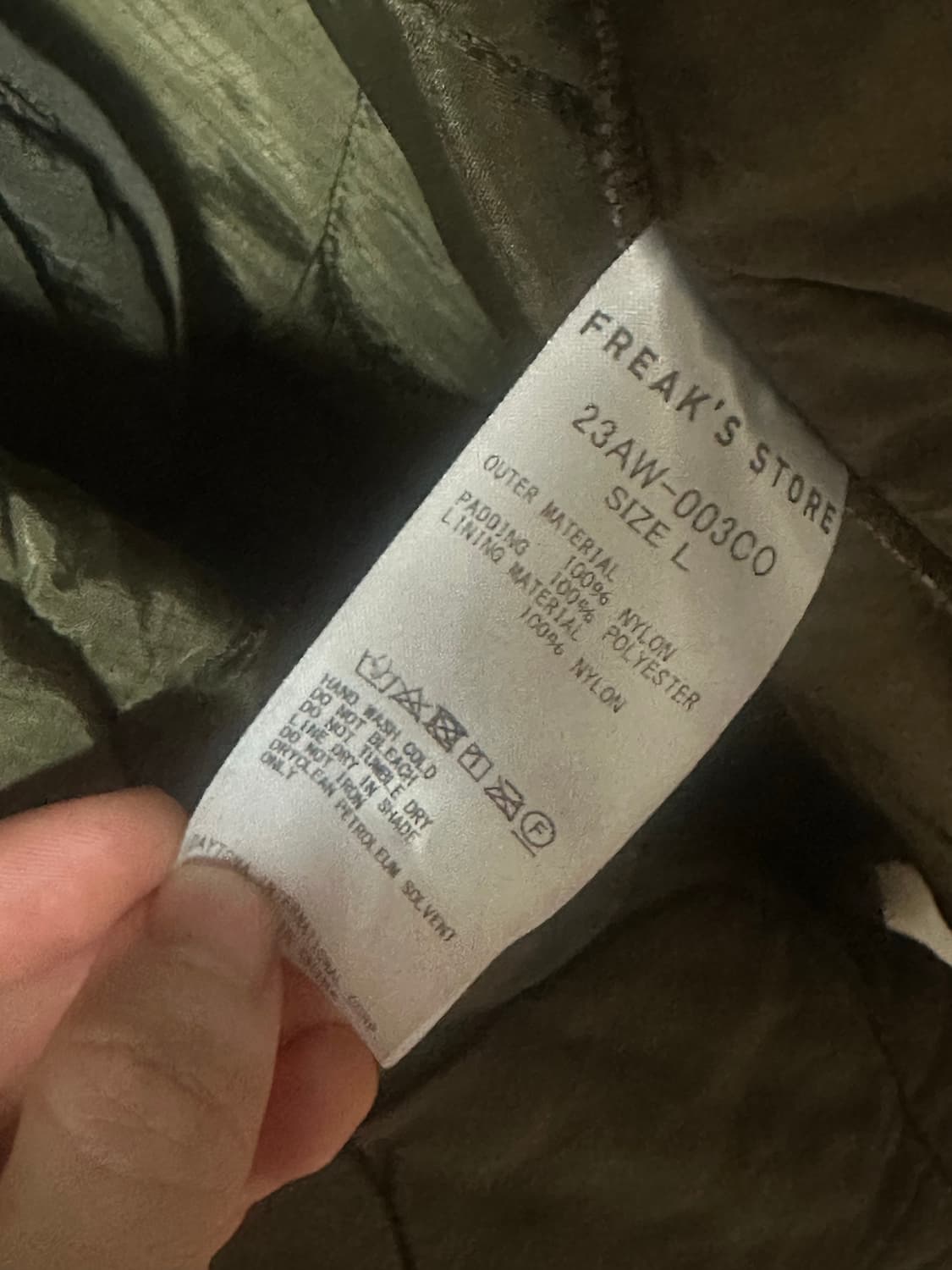 프릭스스토어 M65 (Khaki, L) 상품이미지4