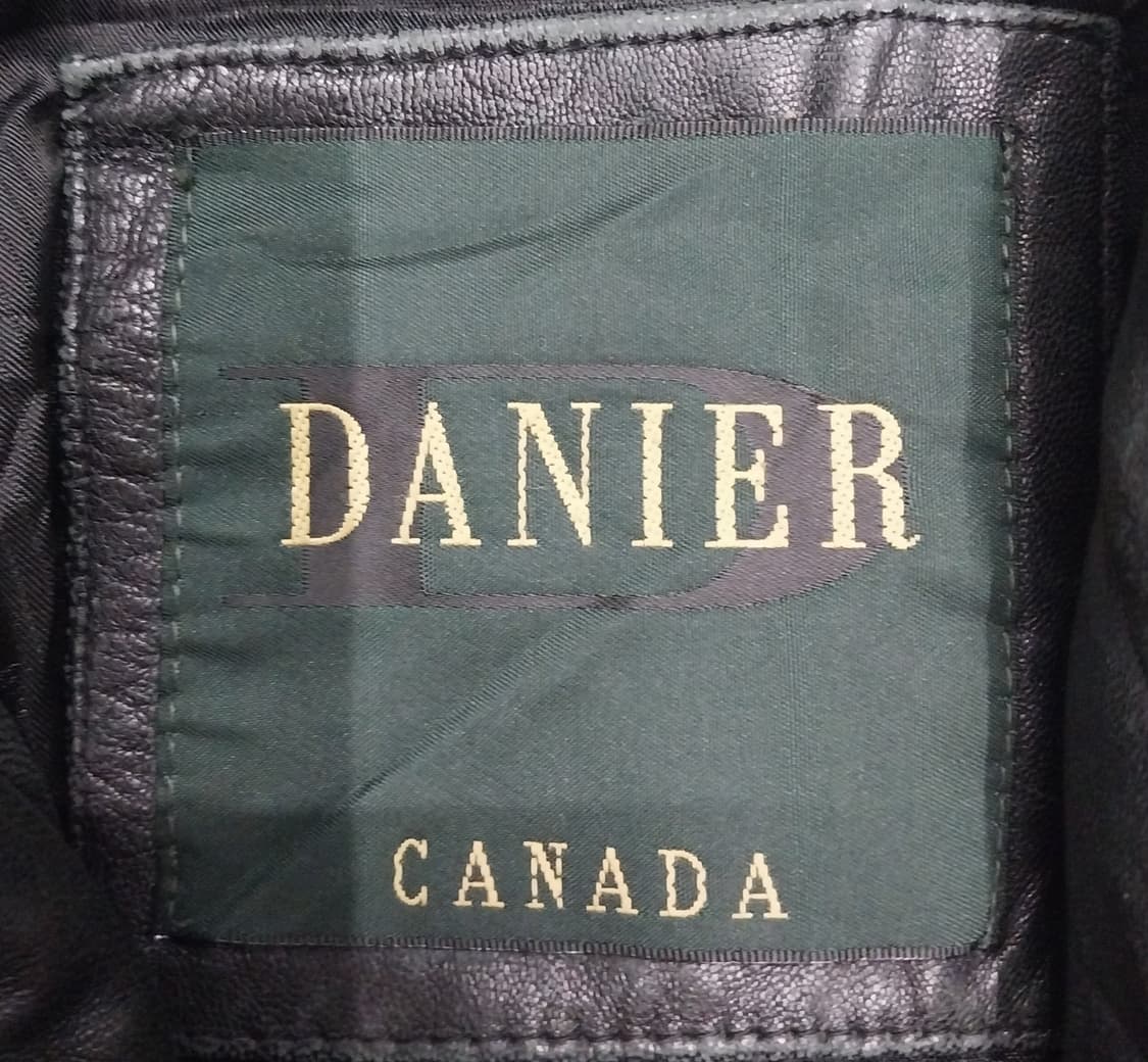 DANIER CANADA 데니어 리얼래더  가죽자켓 M 상품이미지8