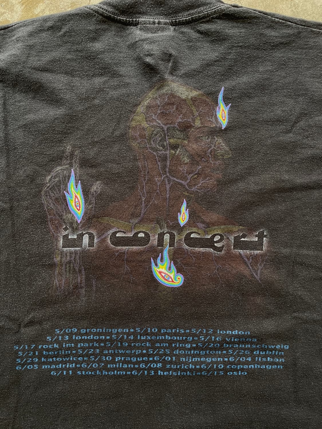 2001 Tool Lateralus 밴드 티 상품이미지1