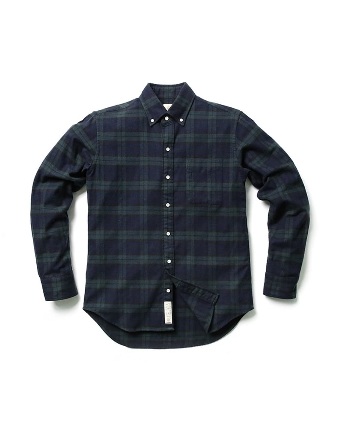 바스통 블랙와치 셔츠 L 상품이미지1