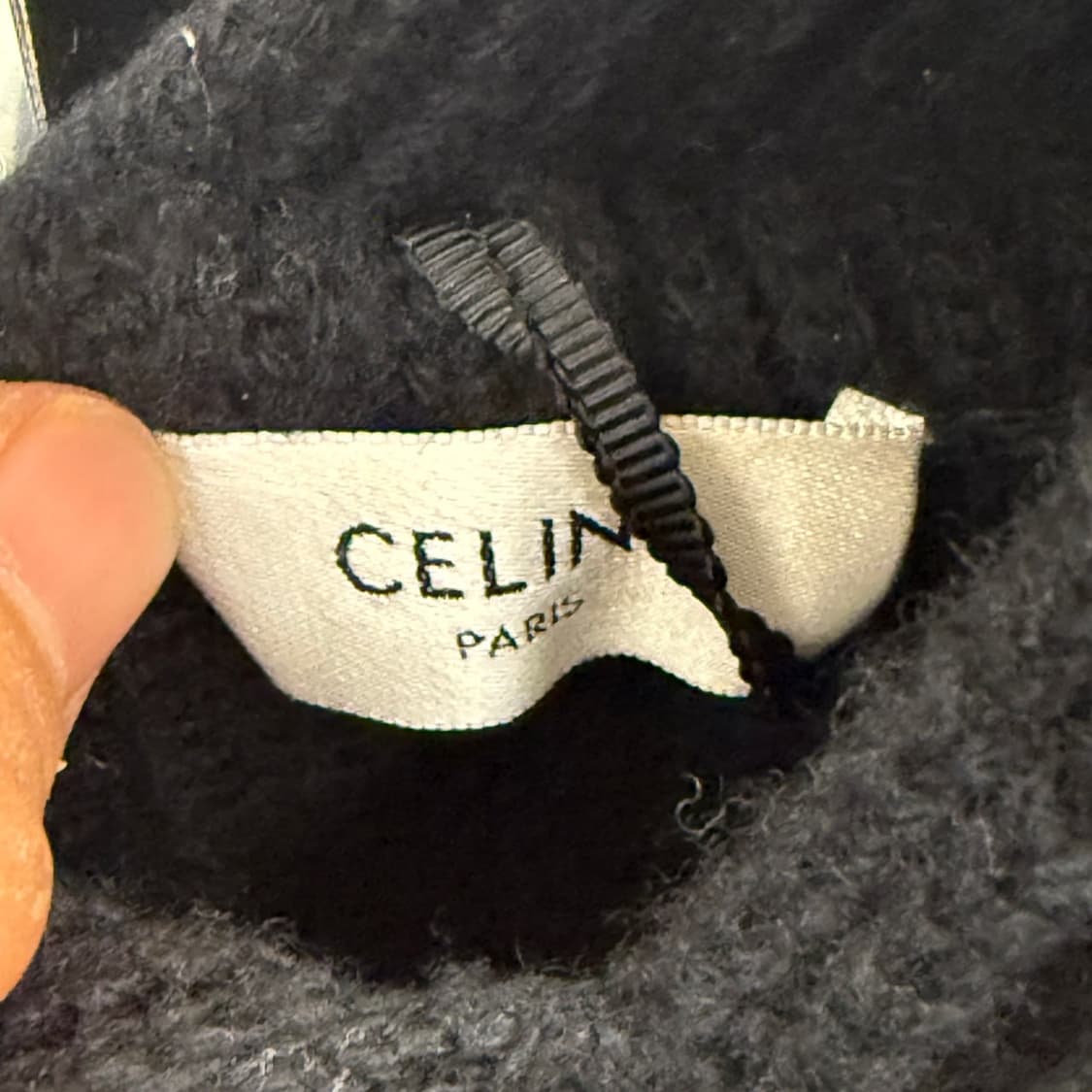 [리오브전포점] 셀린느 리브드 니트 후드  상품이미지3