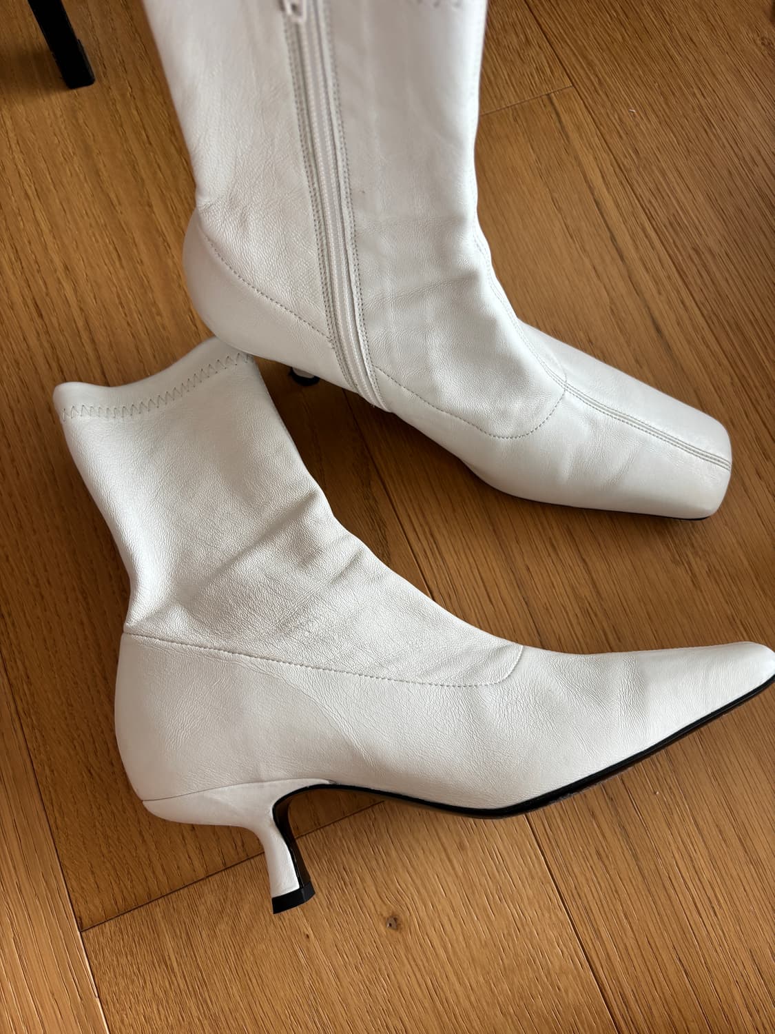 By far audrey boots 화이트 37 size 상품이미지3