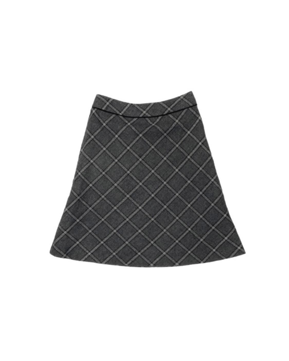 Comme ca ism grey skirt 상품이미지1