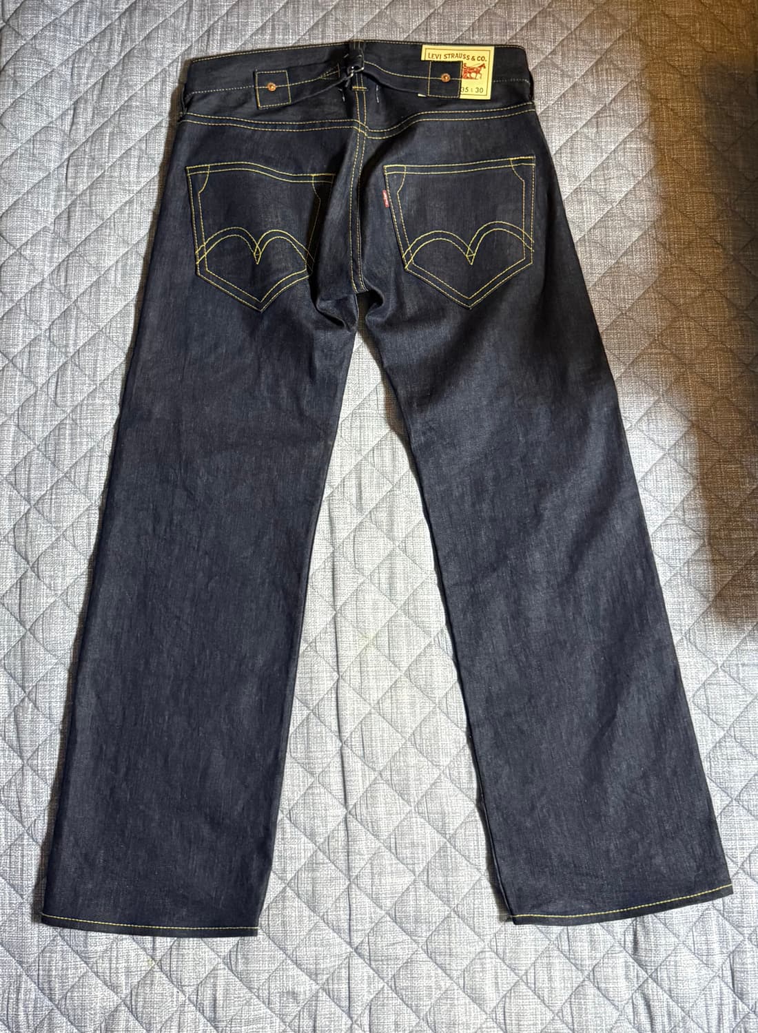 리바이스 x 준야 와타나베 인디고 스트레이트 데님 진 청바지(31~32) 상품이미지2