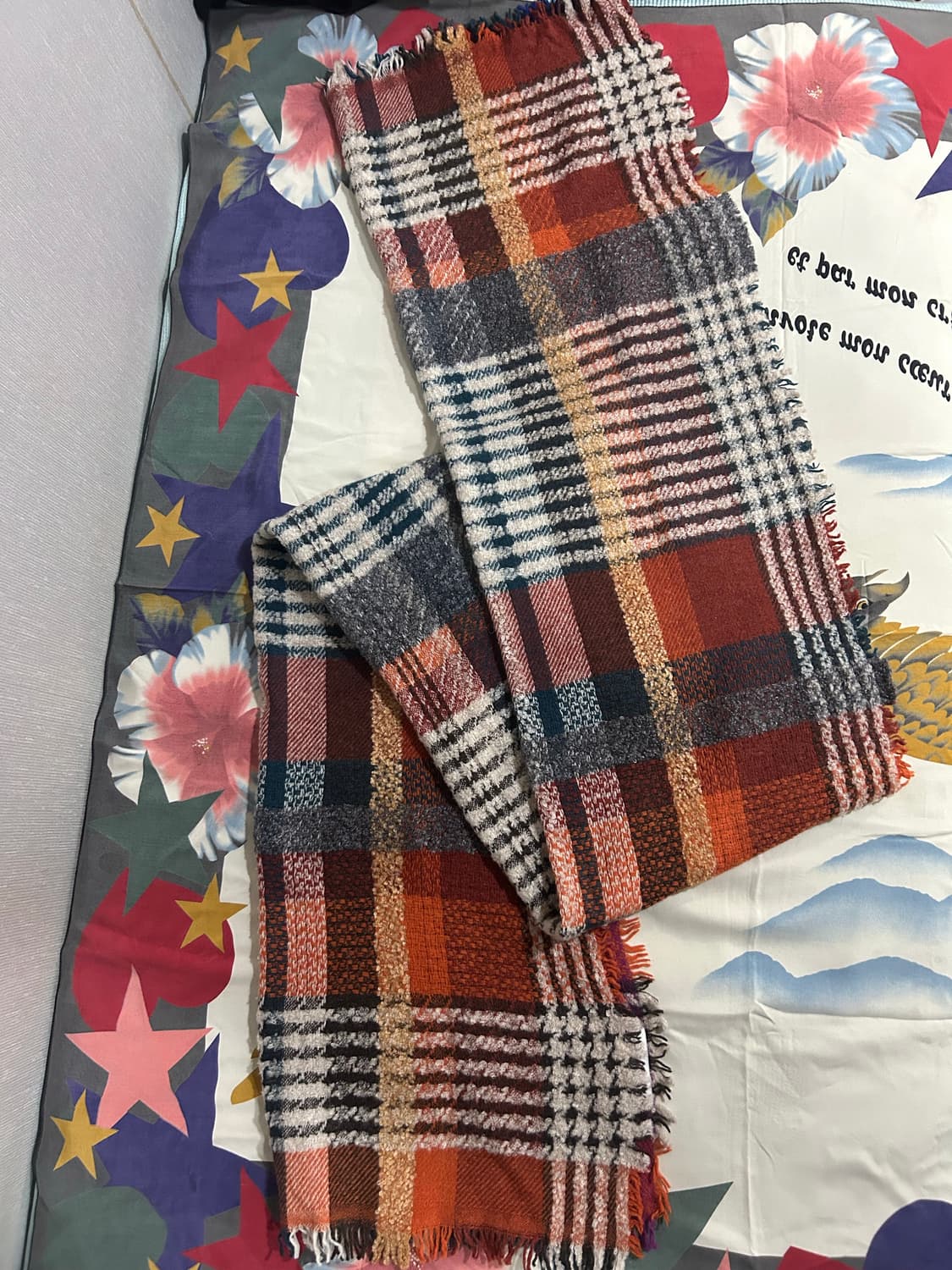 You Must Create 체크 머플러 상품이미지1