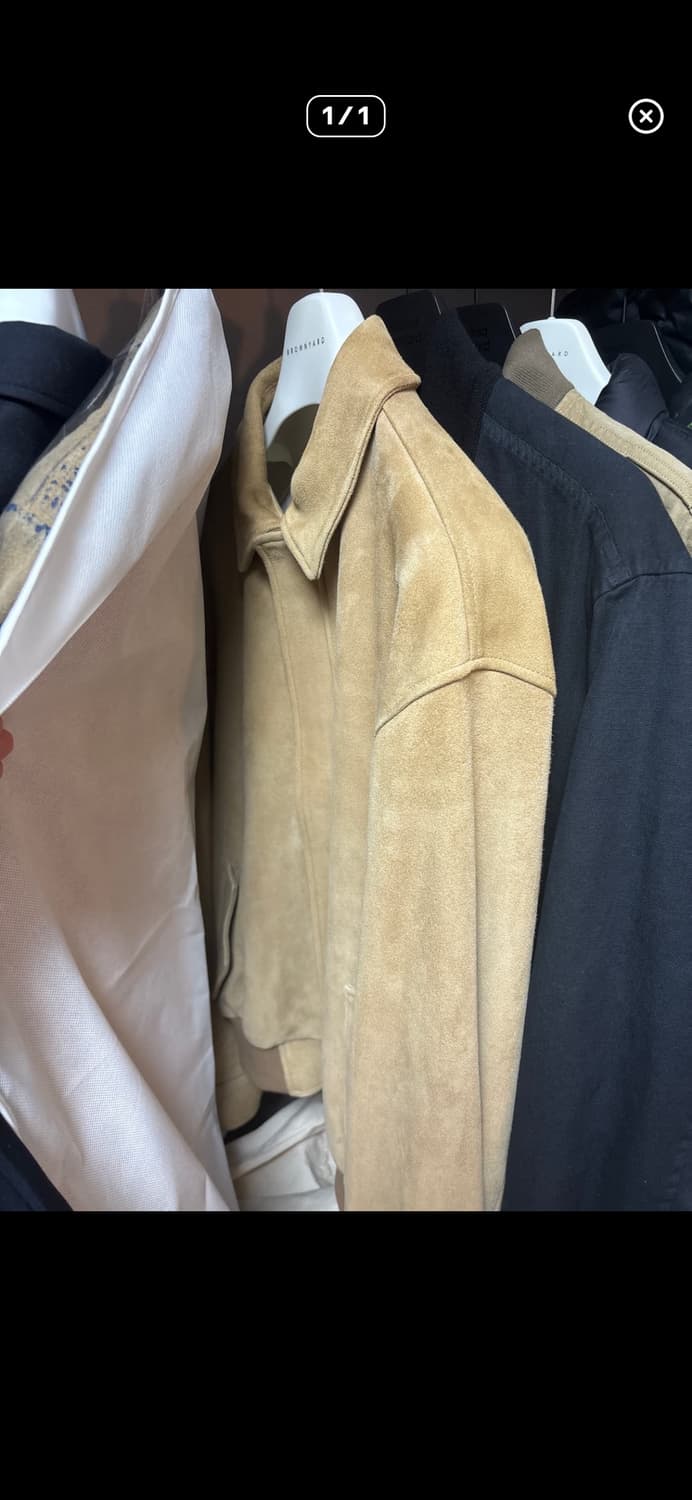 24ss 브라운야드 스웨이드 블루종 4 상품이미지3