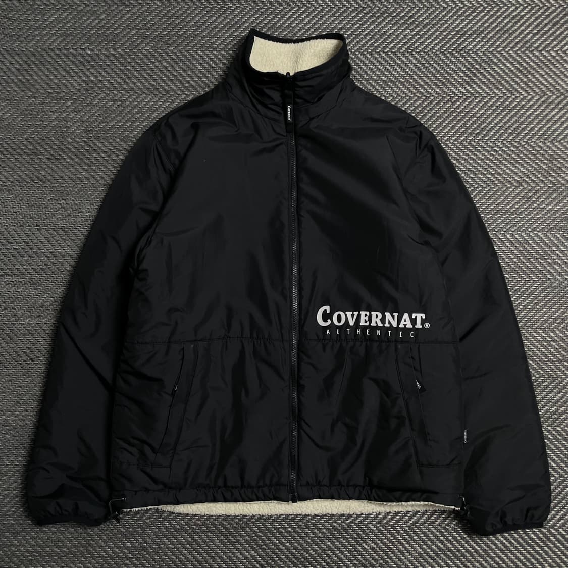 커버낫 빅로고 리버시블 플리스 자켓o 5155 상품이미지1