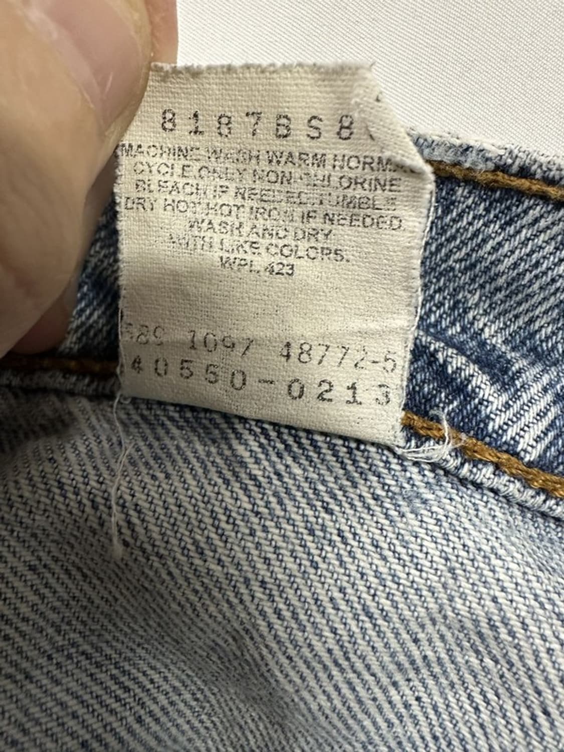 [W38L32] LEVI'S 리바이스550 90s 오렌지탭 빈티지 상품이미지10