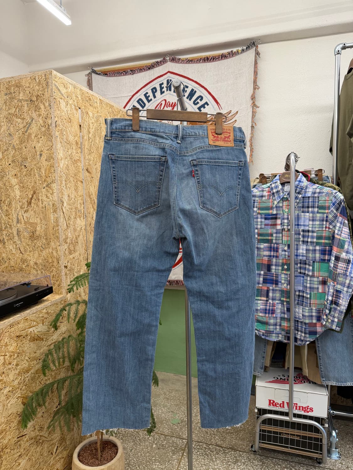 리바이스 505 데님 팬츠 34 상품이미지7