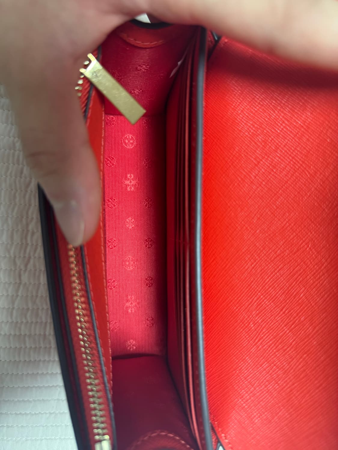 토리버치 체인 크로스백 레드 상품이미지4