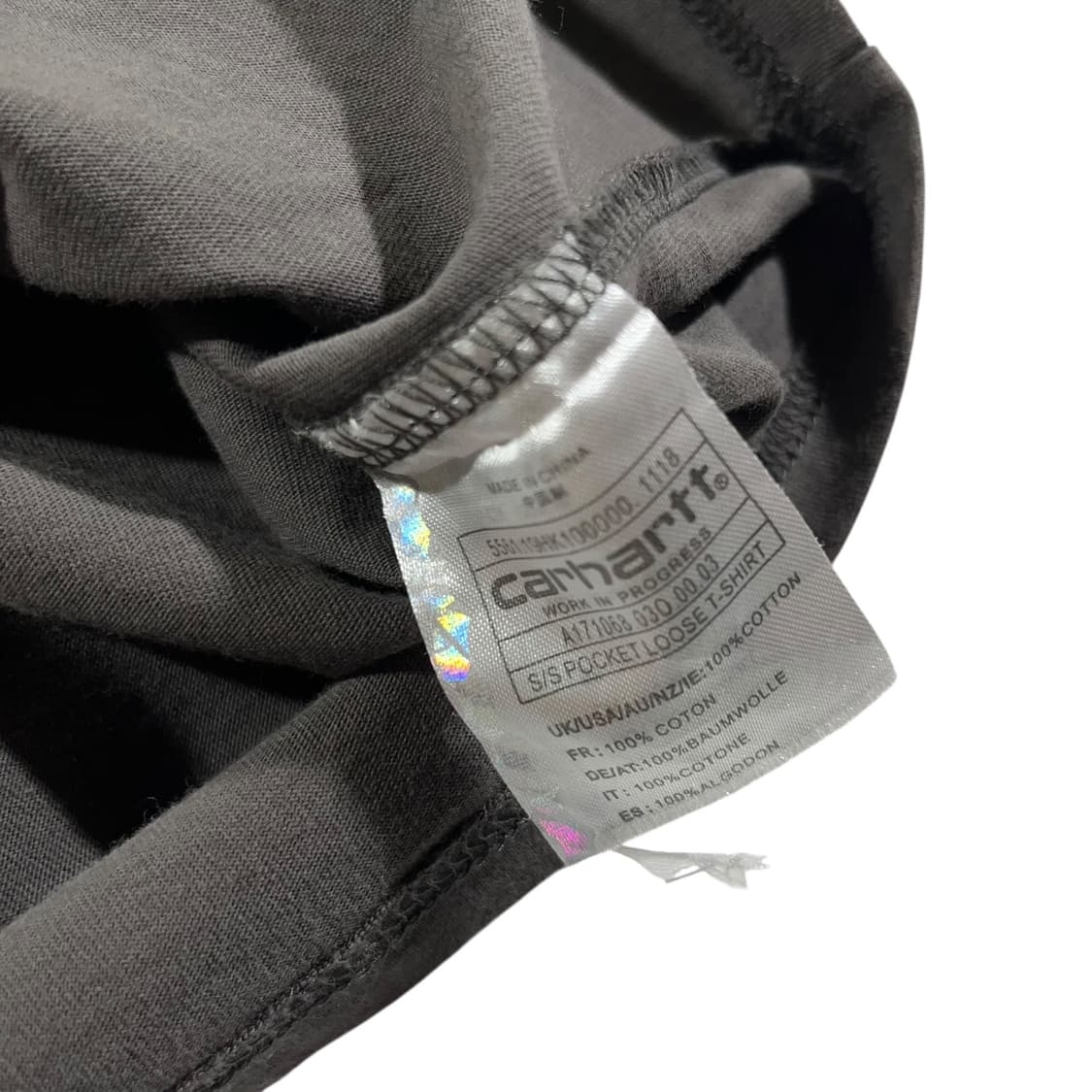 [Carhartt WIP] 칼하트윕 자수로고 반팔티셔츠 상품이미지4
