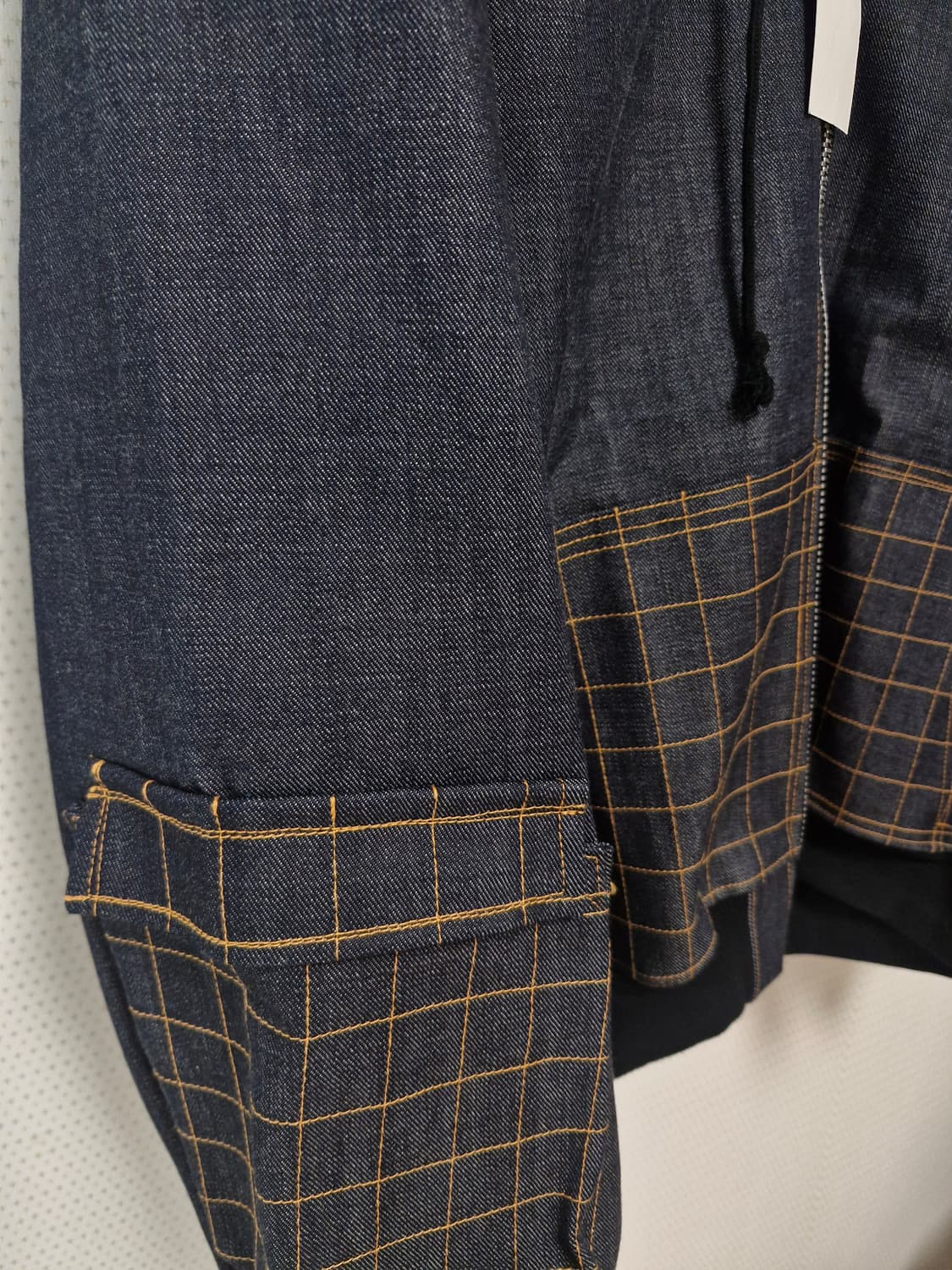 Unfinished 데님 후드집업 상품이미지6