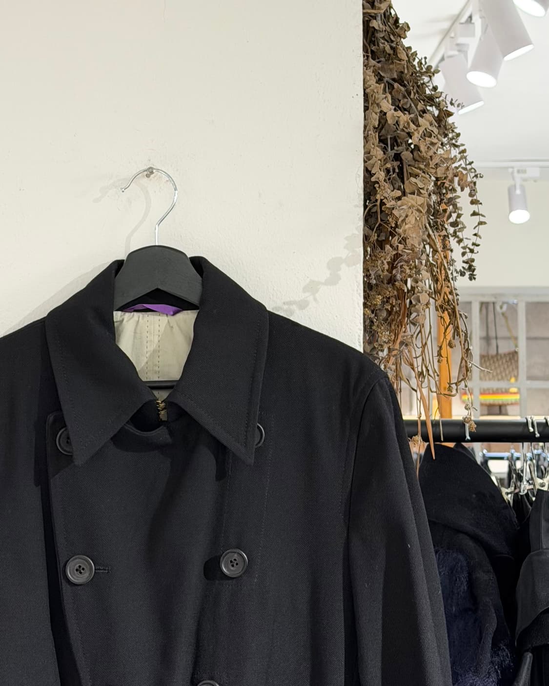 폴스미스 블랙 클래식 트렌치 코트 상품이미지3