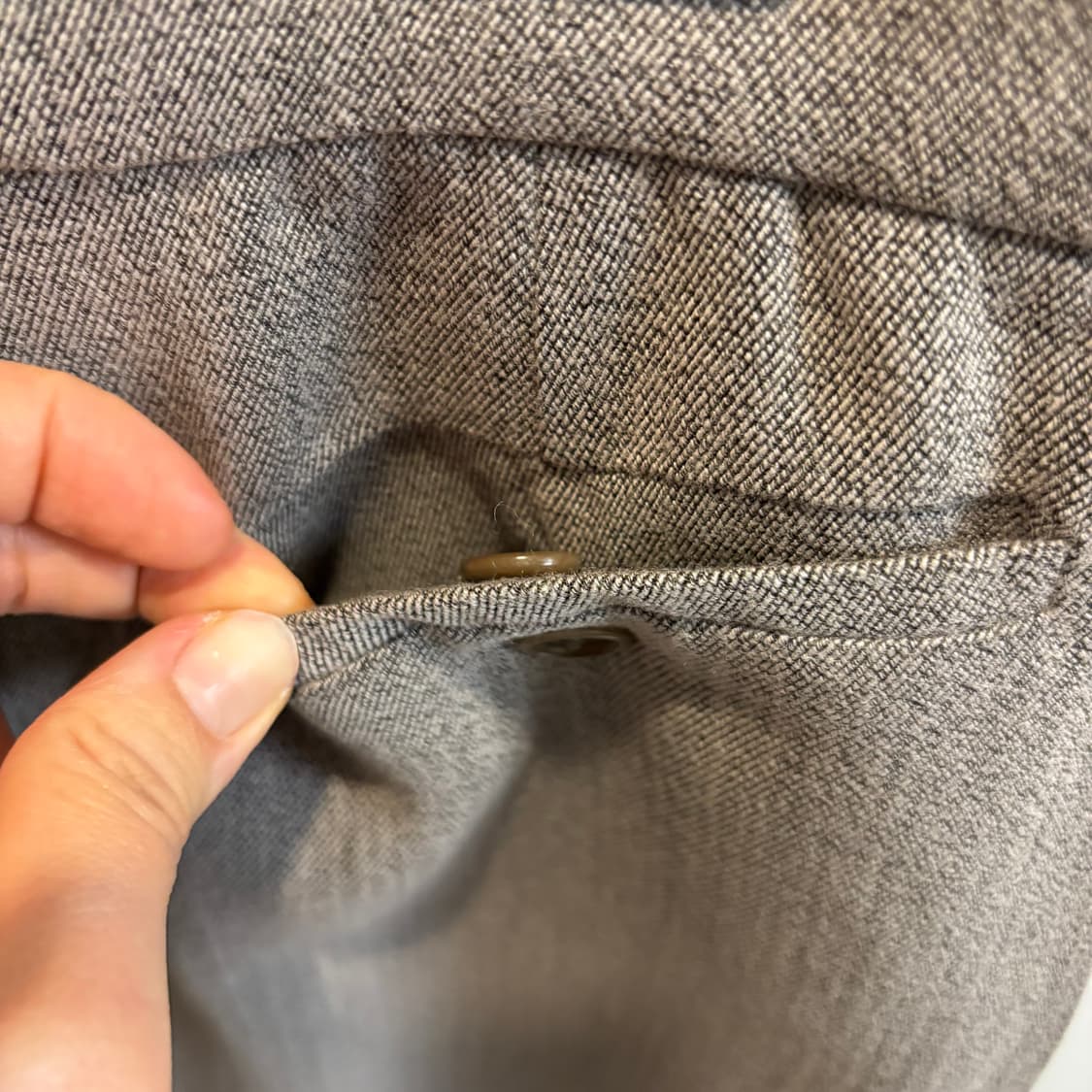 MaxMara WEEKEND 막스마라 그레이 미디 스커트 상품이미지7