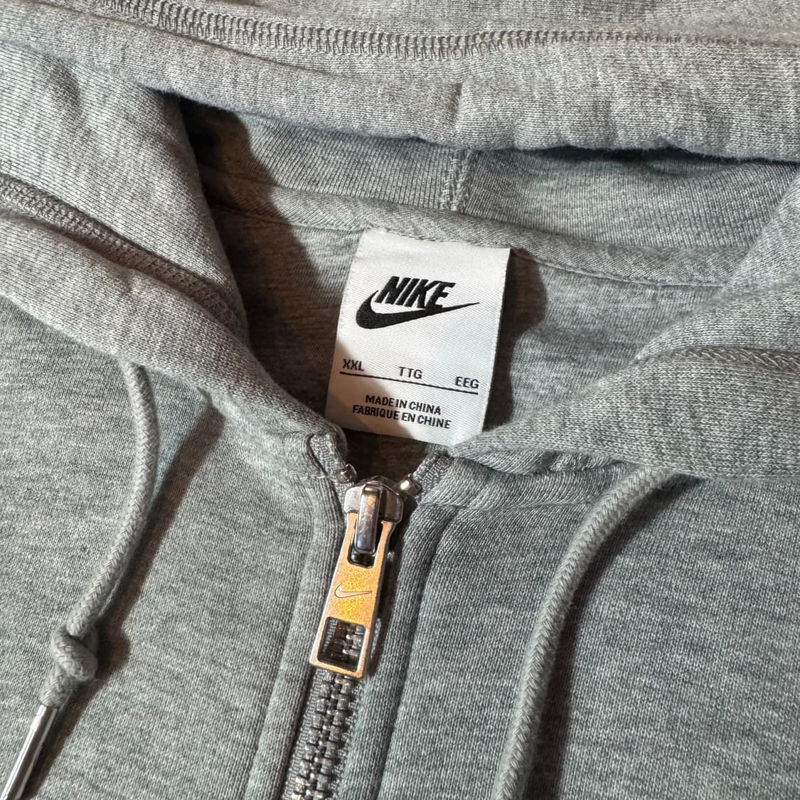 나이키 그레이 후드집업 상품이미지3