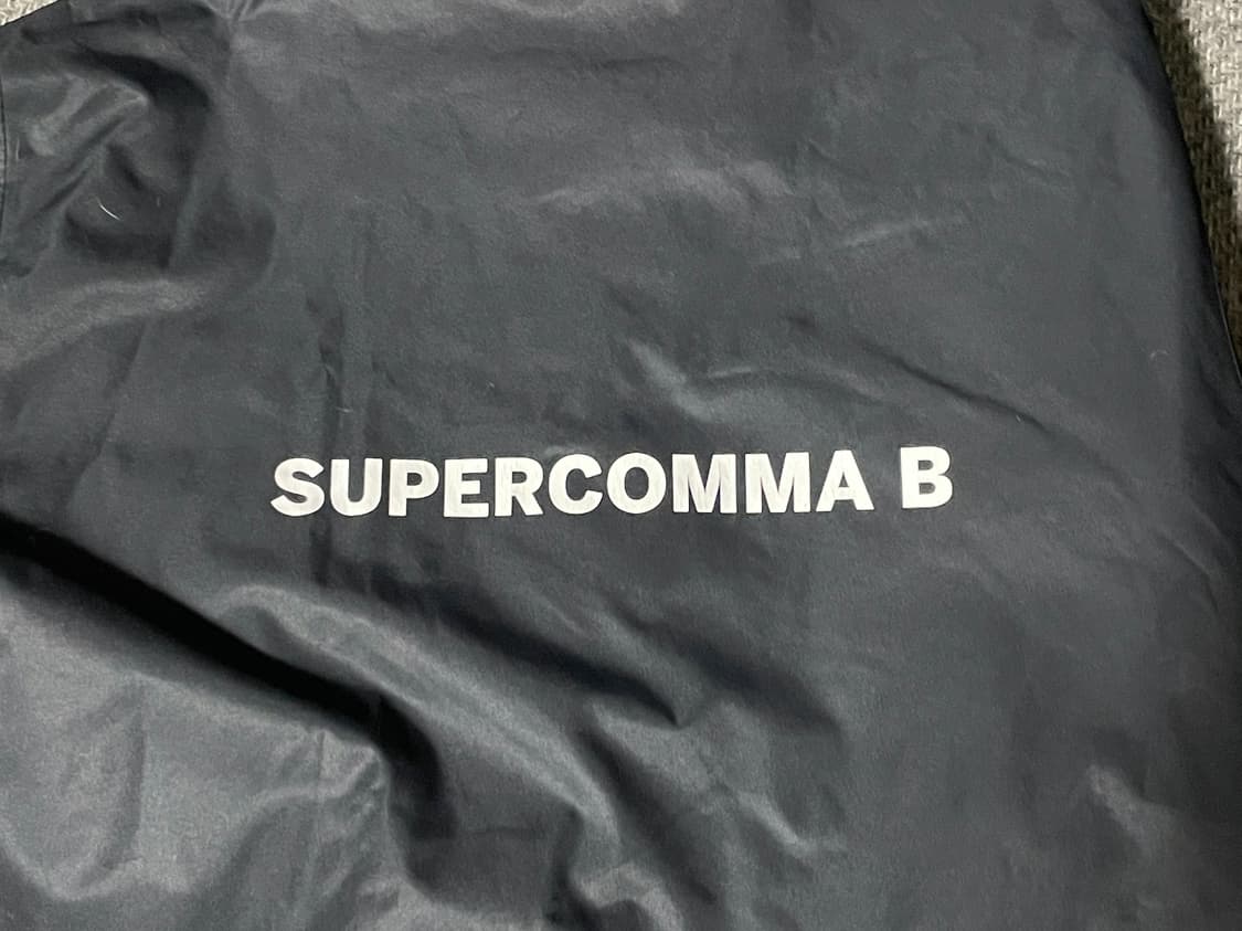 슈퍼콤마비 레인코트 블랙 (105-110) 상품이미지5