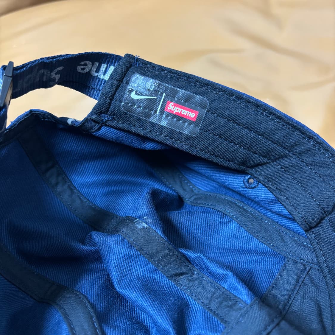 (Supreme x Nike) 슈프림x나이키 에어맥스 네이비 캠프캡 모자 상품이미지7
