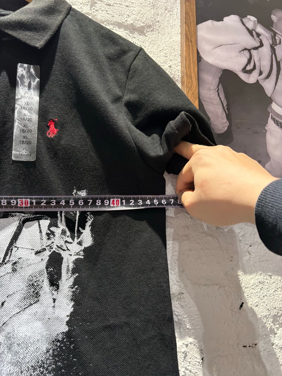 폴로 새상품 래드포니 커스텀 반팔카라티셔츠 상품이미지6